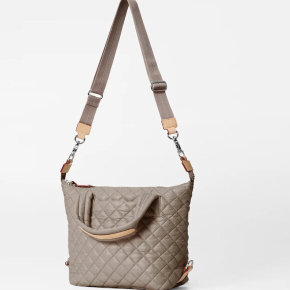 MZ Wallace Small Sutton Deluxe in the color Morning Dove - Picture 3 of 15